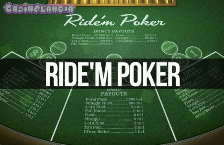 Ride’m Poker by Betsoft