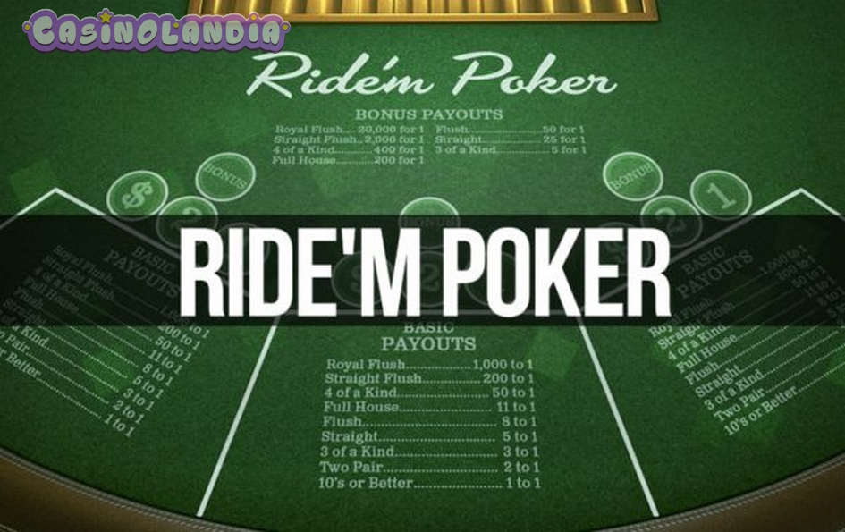 Ride’m Poker by Betsoft