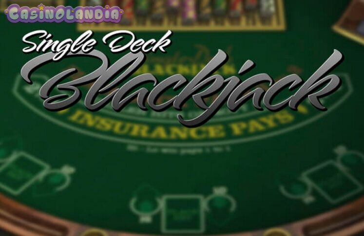 Single Deck Blackjack by Betsoft
