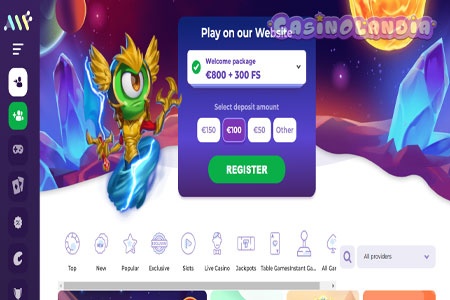 Alf Casino Desktop View