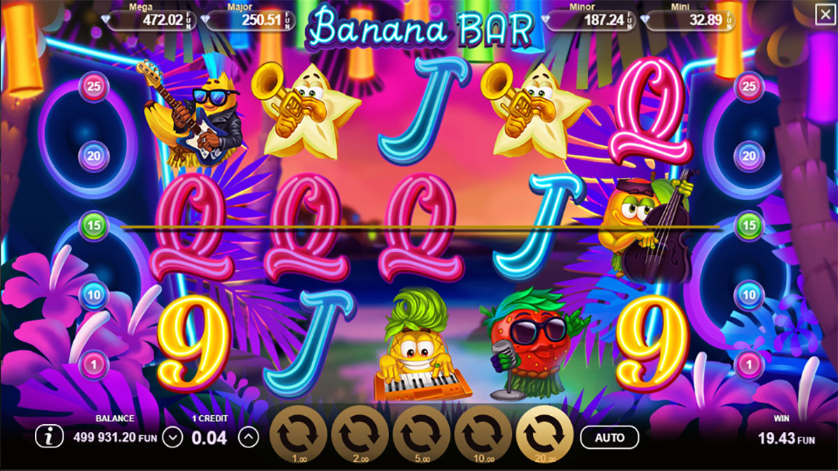 Banana Bar Bonus Round