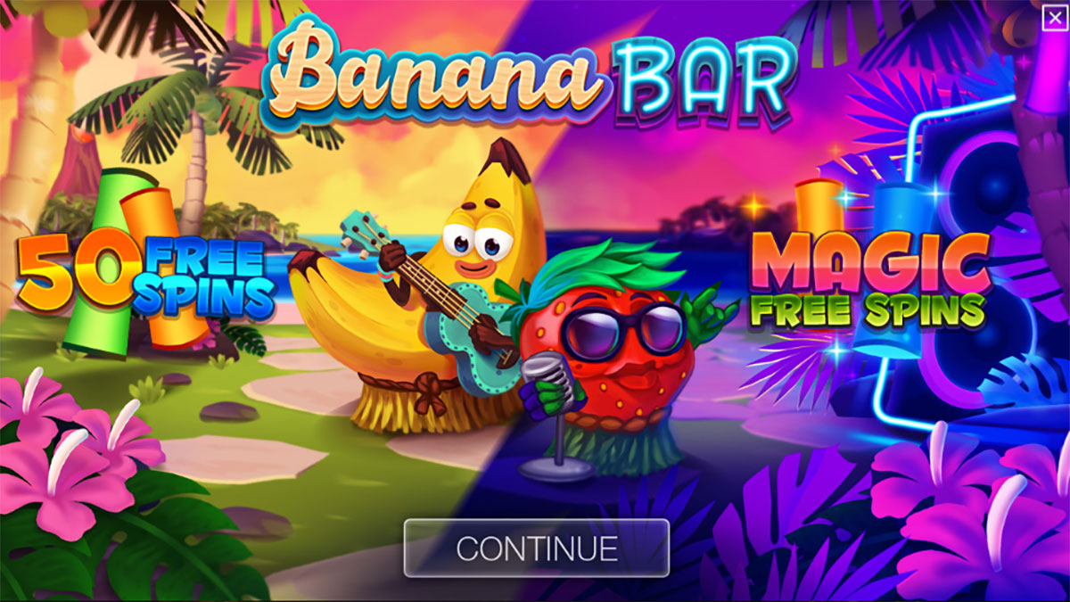 Banana Bar Homescreen