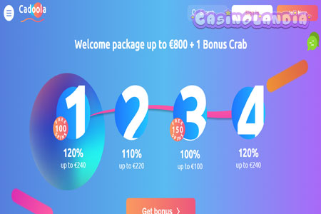 Cadoola Casino Desktop View