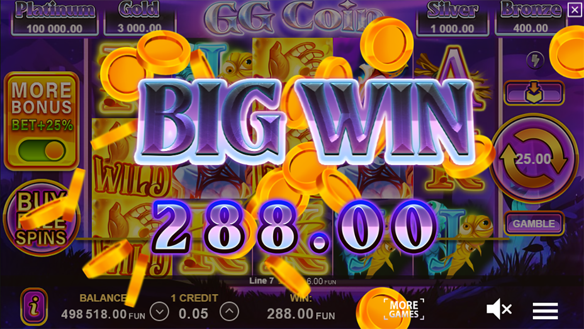 GG Coin Hold the Spin Big Win