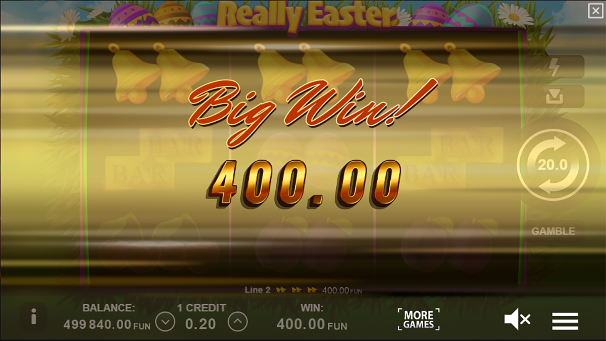 Really Easter Big Win