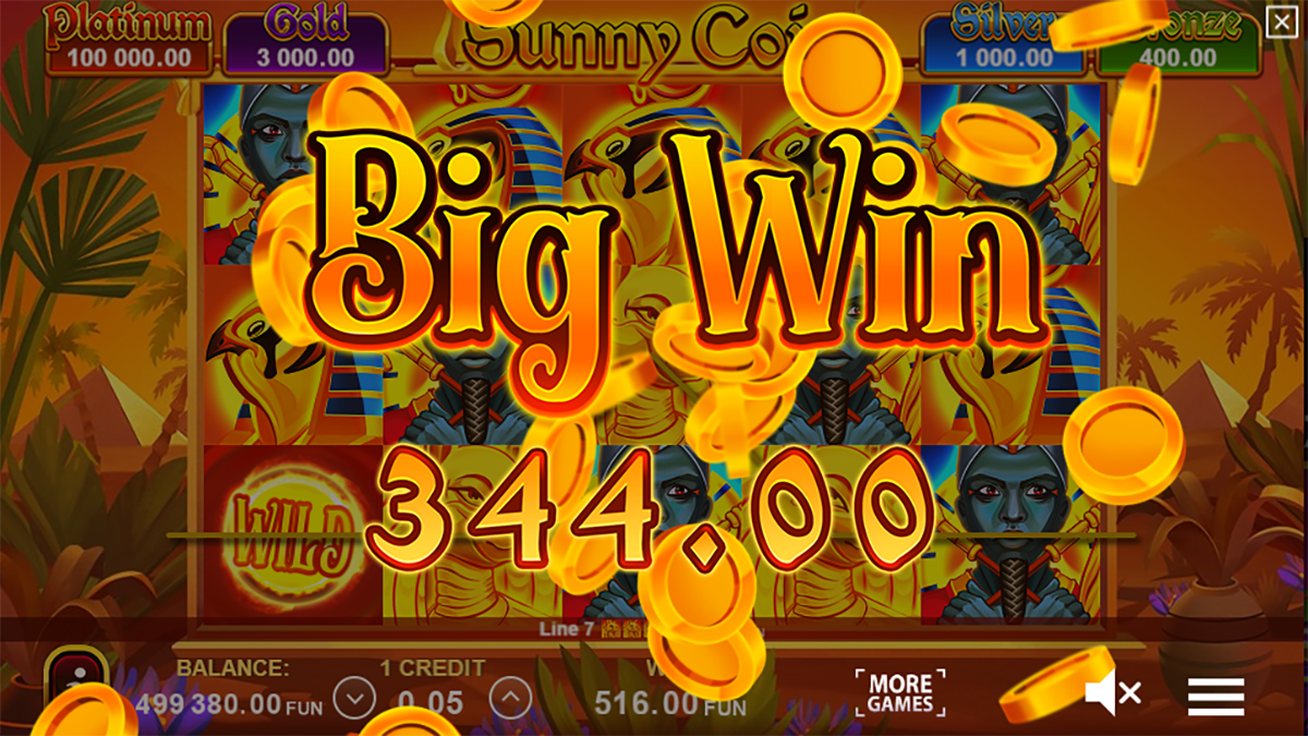 Sunny Coin Hold The Spin Big Win