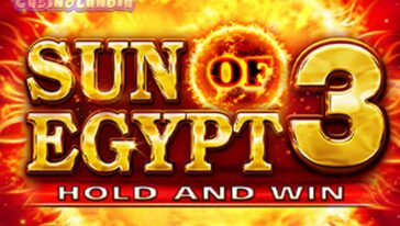 Sun of Egypt 3 by 3 Oaks Gaming