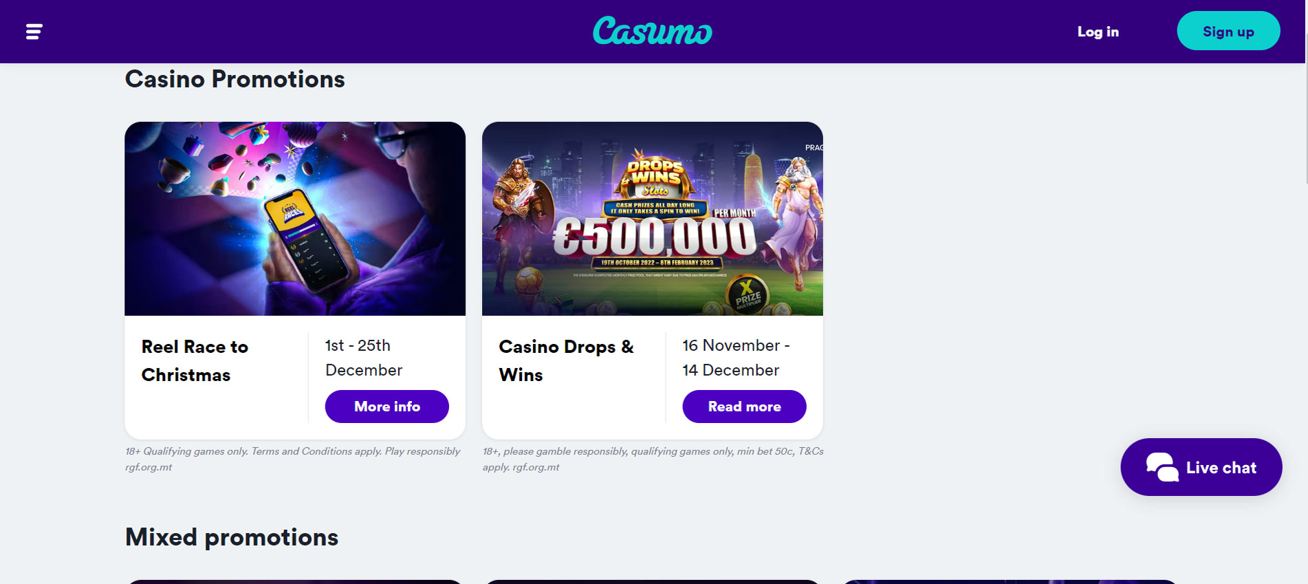 Casumo Casino Promotions