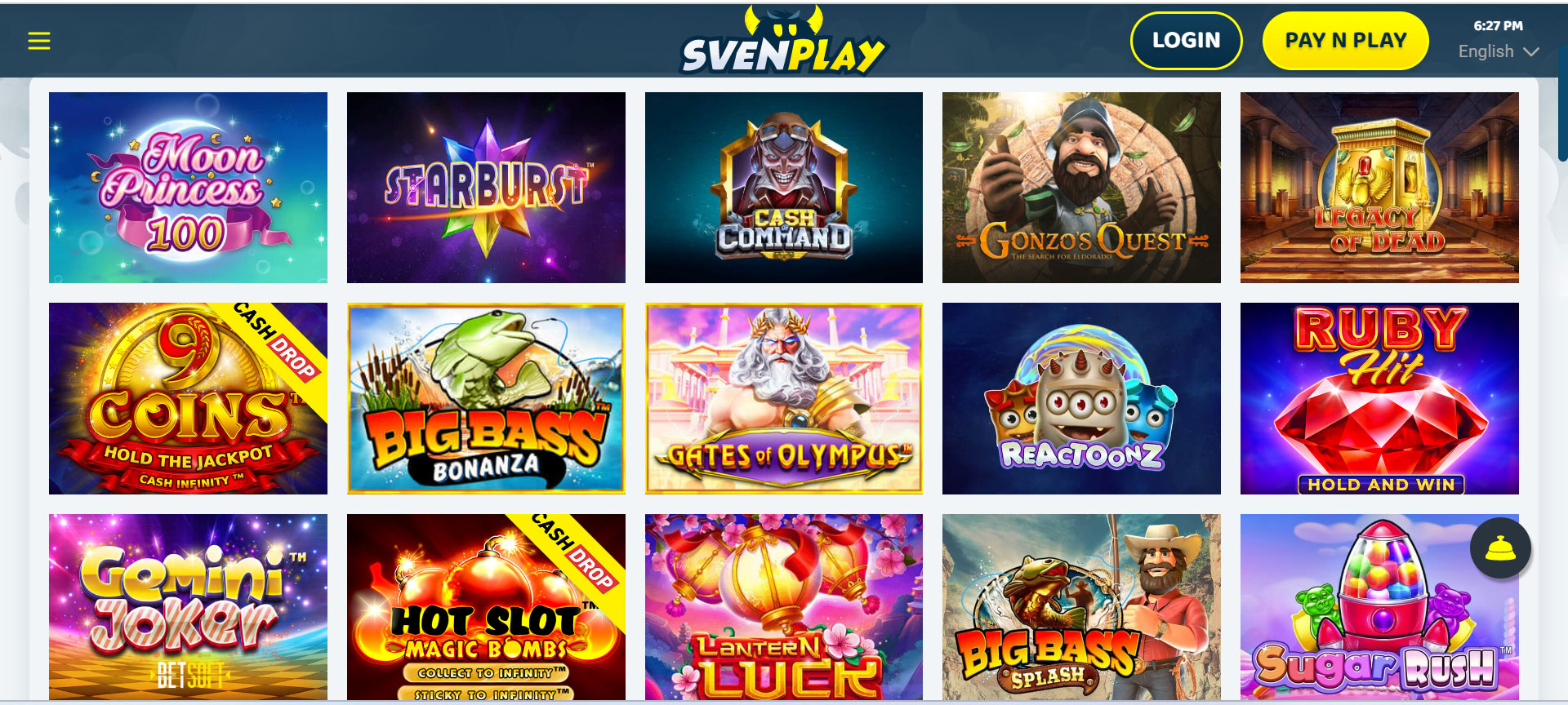 SvenPlay Casino Slots
