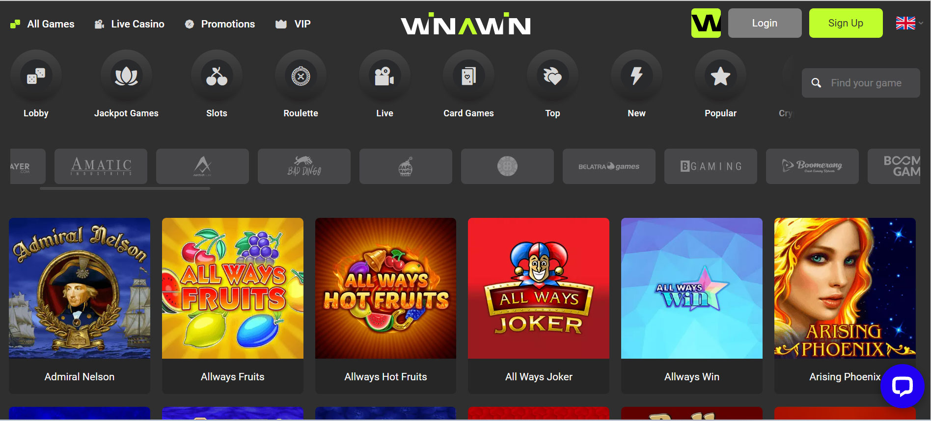 Winawin Casino Slots