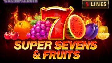 5 Super Sevens and Fruits by Playson