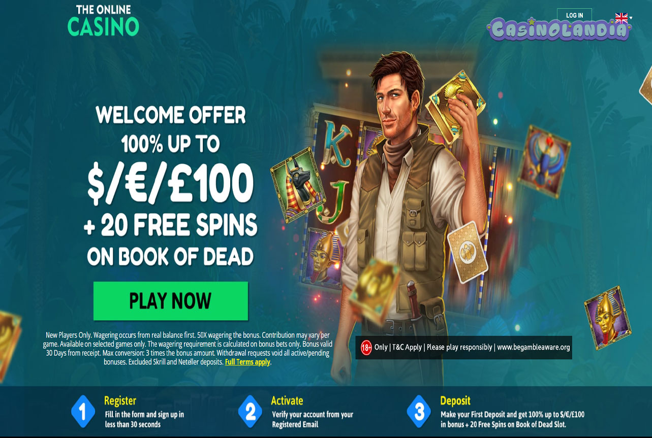 Online Casino Desktop View