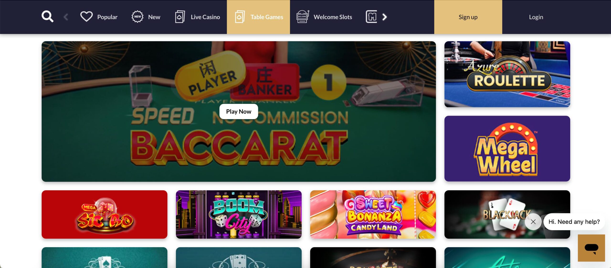 Jackpot Mobile Casino Table Games