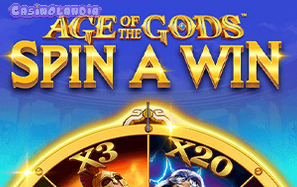 Age of the Gods Spin A Win by Playtech