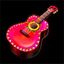 Chilli Fiesta Symbol Guitar