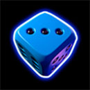 Fruletta Dice Symbol Blue