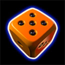 Fruletta Dice Symbol Orange