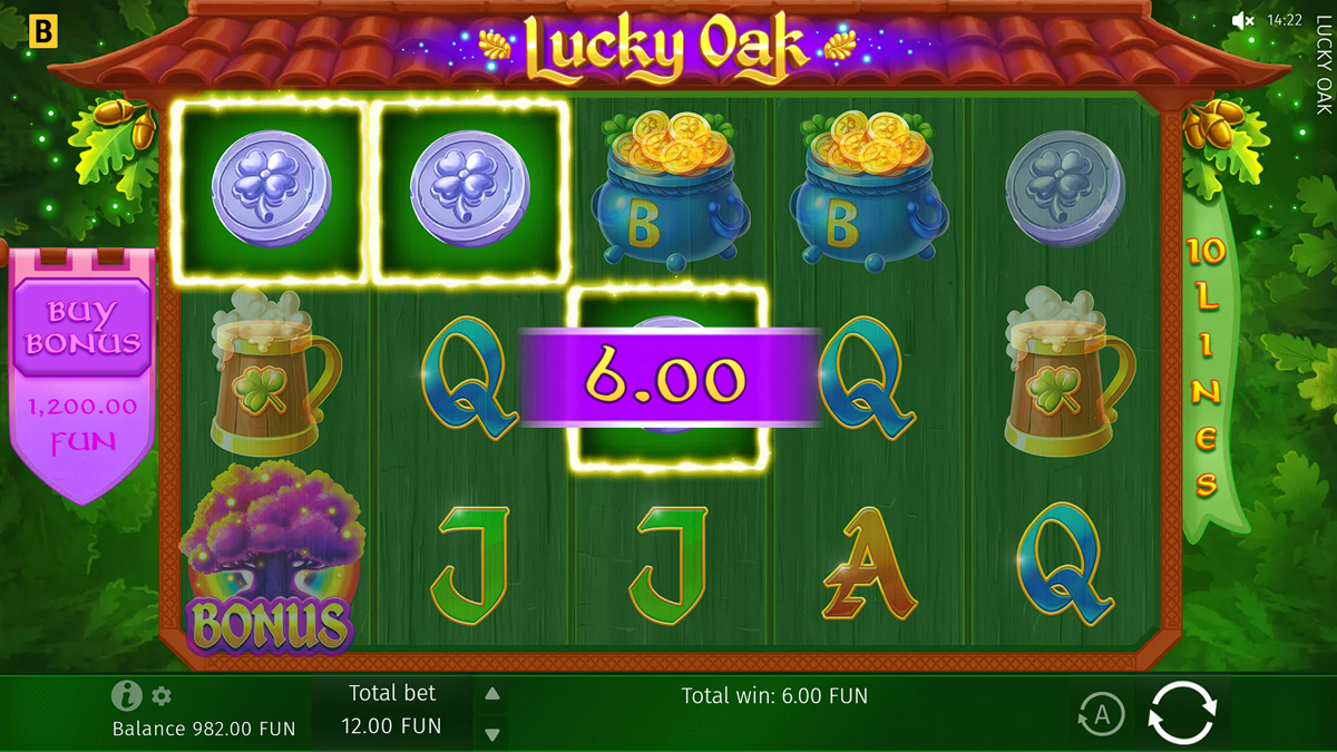 Lucky Oak Win