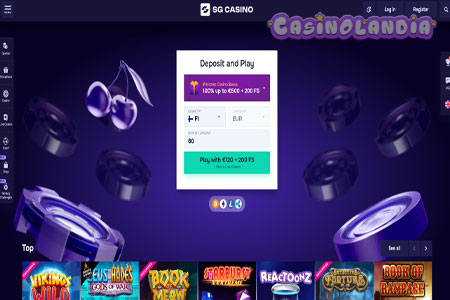 SG casino Desktop Video Review