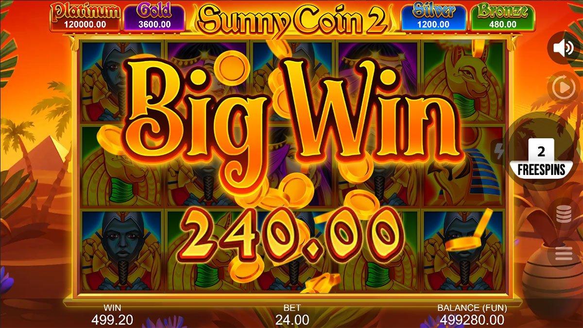 Sunny Coin 2 Hold The Spin Big Win