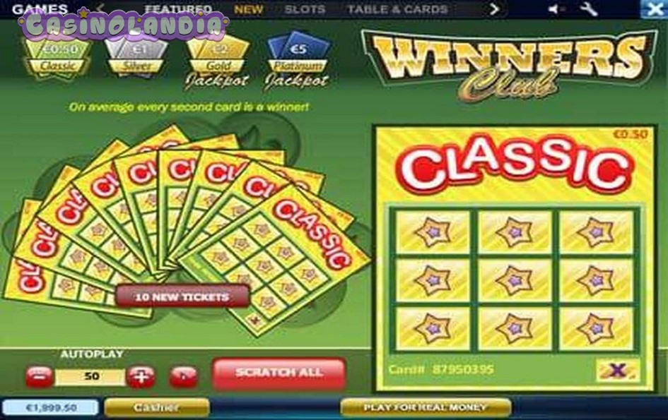 Winner's Club Scratch by Playtech