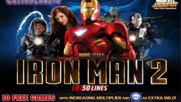 Iron Man 2 50 Lines by Playtech