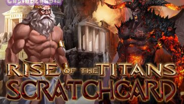 Rise of the Titans Scratchcard by Dragon Gaming