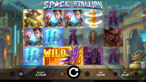 Space Stallion Win