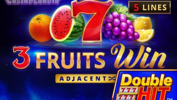 3 Fruits Win Double Hit by Playson