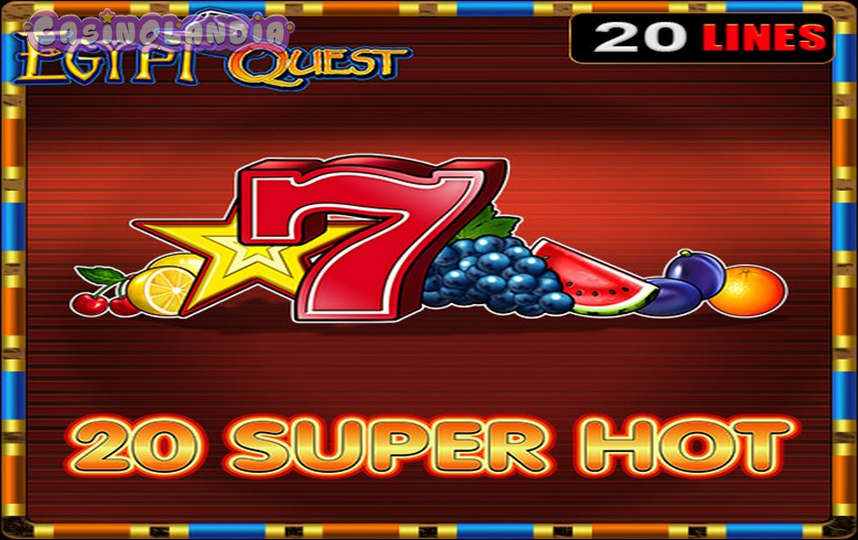 20 Super Hot Egypt Quest by EGT