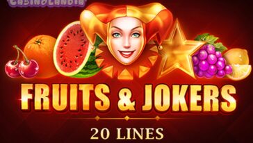Fruits and Jokers: 20 Lines by Playson