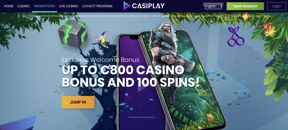 Casiplay Casino Promo