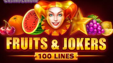 Fruits & Jokers: 100 Lines by Playson