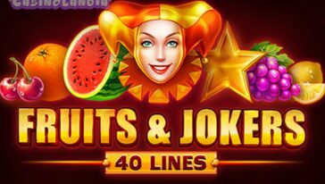 Fruits & Jokers: 40 Lines by Playson