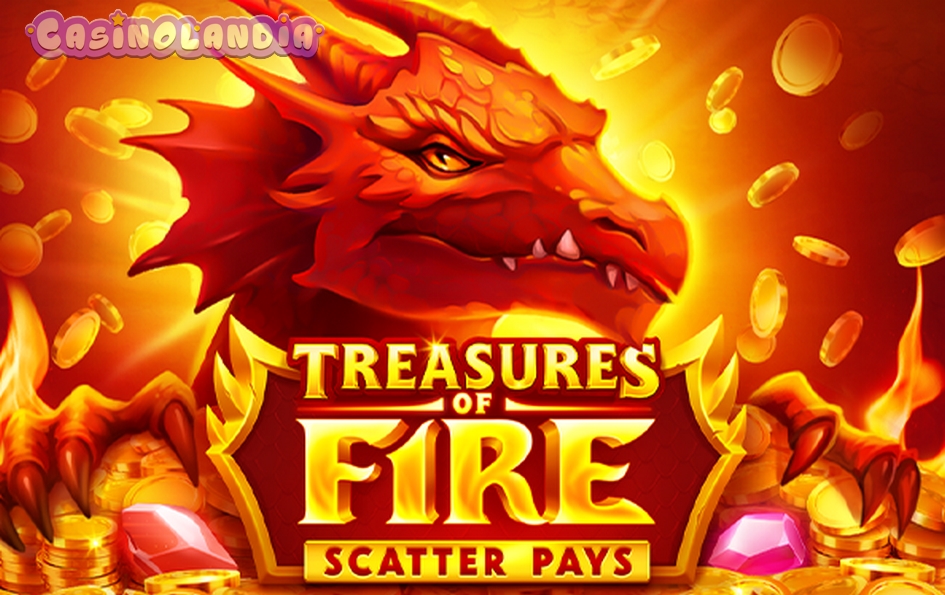 Treasures of Fire: Scatter Pays by Playson