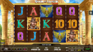 Book of Luxor Base Play