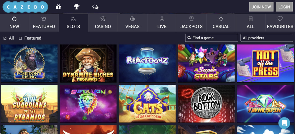 Cazebo Casino Slots