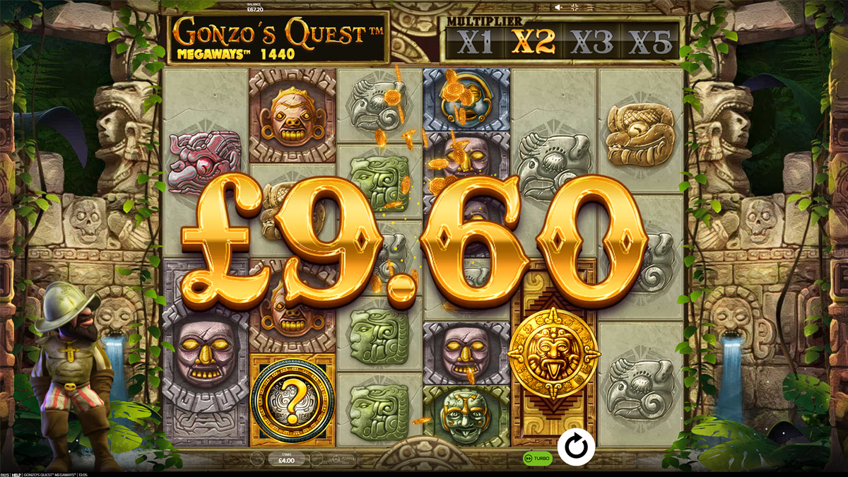 Gonzo's Quest Megaways Win