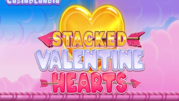 Stacked Valentine Hearts by Inspired Gaming