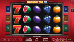 Twinkling Hot 40 Base Play