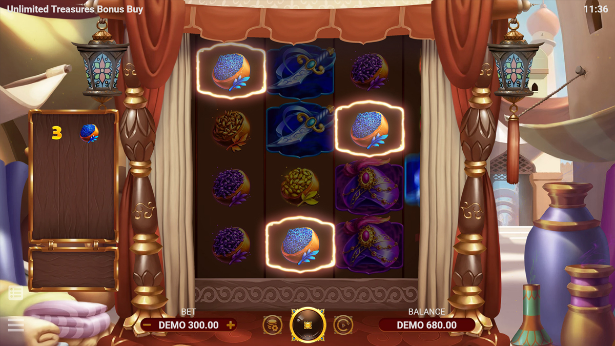 Unlimited Treasures Base Play 2