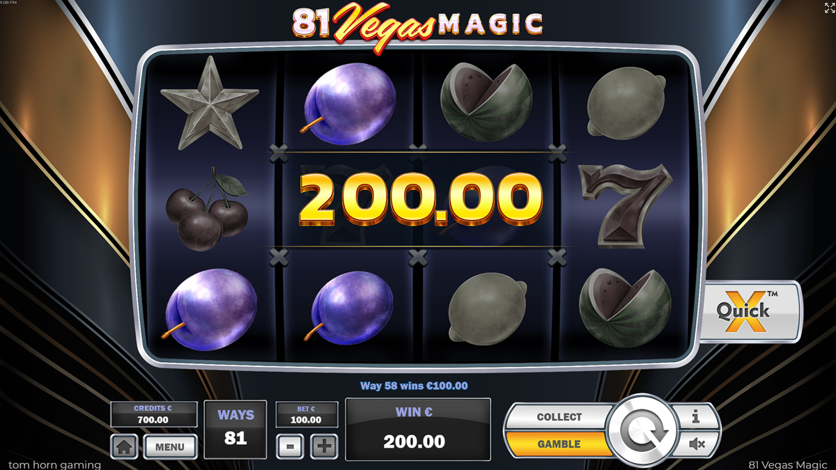 81 Vegas Magic Win