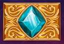 Blue gem symbol Crystopia Slot