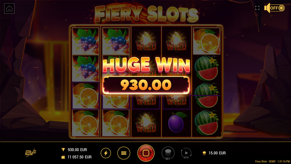 Fiery Slots Slot by BF games