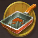 Fox Mayhem Symbol Frying Pan