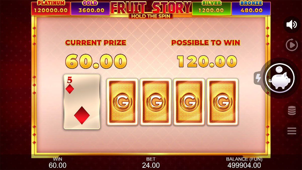 Fruit Story Hold The Spin Gamble