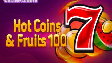 Hot Coins & Fruits 100 by 1spin4win