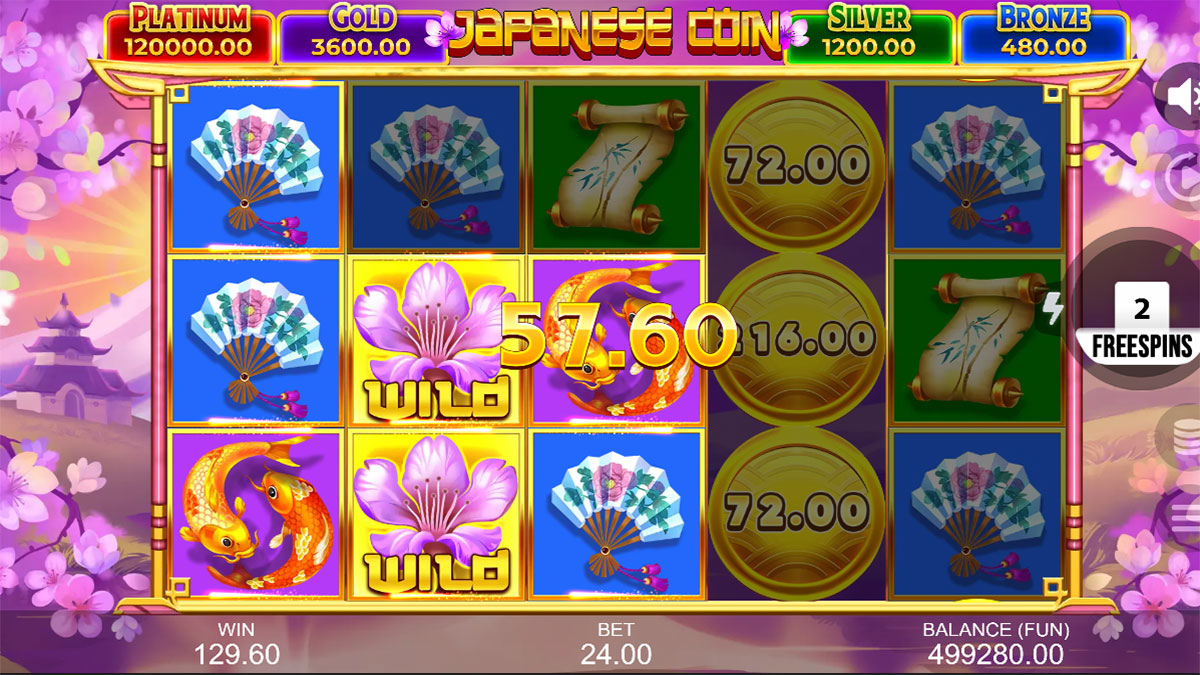 Japanese Coin Hold The Spin Win