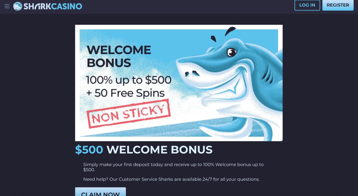 Shark Casino Bonuses