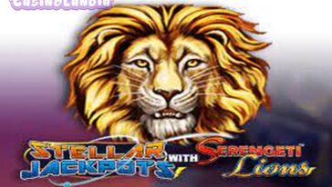 Stellar Jackpots with Serengeti Lions by Lightning Box